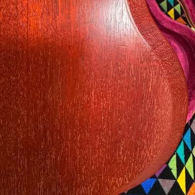 Clean 🧼 Gibson SG Crescent Moon Inlays 2002 Worn Cherry 🍒🍒 image 17