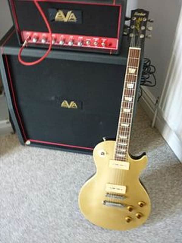 English valve amplifiers 6 watt hi -gain head 2008 with EVA 2 X 12 cabinet image 1