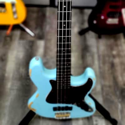 AIO J-Bass Relic - Sonic Blue GS-001 image 4
