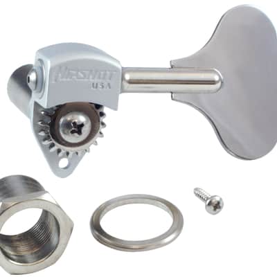 Hipshot 20675KC Clover Key Licensed Ultralite Bass Tuning Key 1/2", SATIN CHROME image 2
