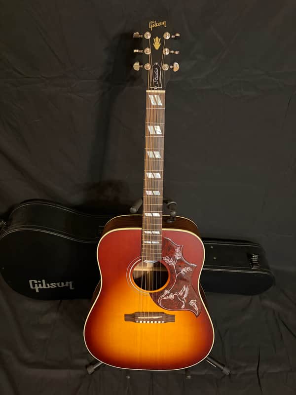 Gibson Hummingbird Studio Rosewood 2023 - 2024 - Satin Rosewood Burst