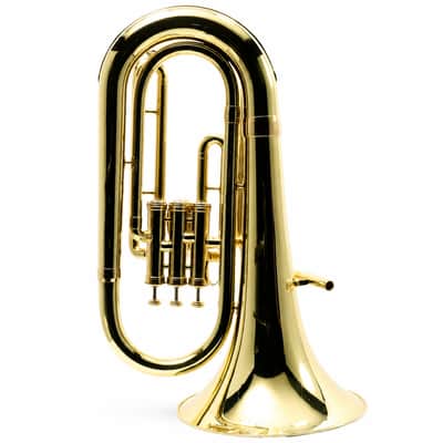 King 623 'Diplomat' Student Bb Baritone Horn in Clear Lacquer SN 662125 image 4