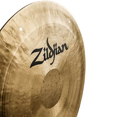 Zildjian 24??ç?Ń WIND GONG ??ç?? BLACK LOGO image 4