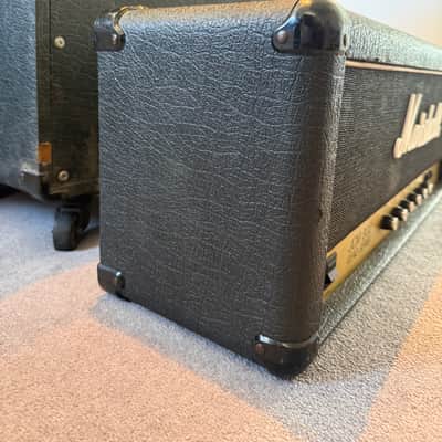 Marshall JCM 800 Lead Series Model 1959 100-Watt Head 1981 - 1989 - Black + Two Notes CapX 16ohms loadbox image 12