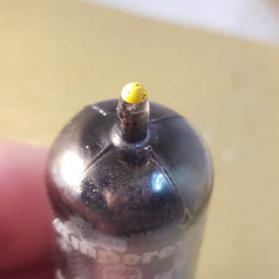 Amperex EF86 AT1000 TESTED Vacuum Tube selected yellow tip Mazda 6267 pentode 1960-1972 image 1