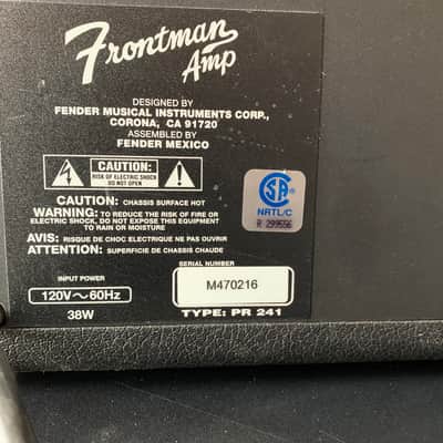 Fender Frontman 15 2-Channel 15-Watt 1x8" Guitar Practice Amp 1997 - 2002 image 5