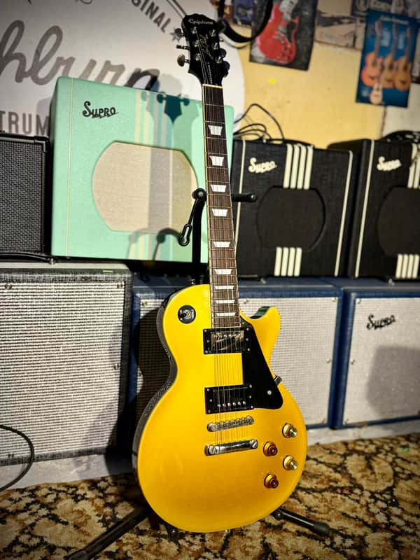 Epiphone Les Paul Gold Top Joe Bonamassa Signature - gold top image 1