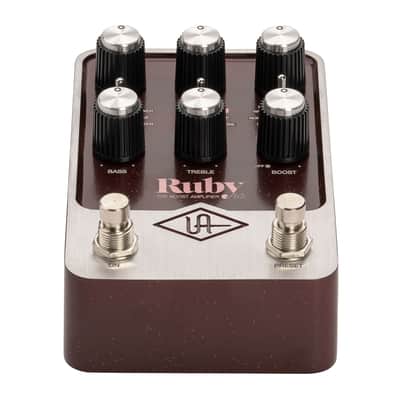 Universal Audio UAFX RUBY '63 Top Boost Amplifier image 1