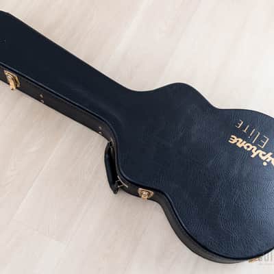 2002 Epiphone Elite 1963 ES-335 Dot Natural w/ Open Book Headstock, Case & Tag, Japan Terada image 18