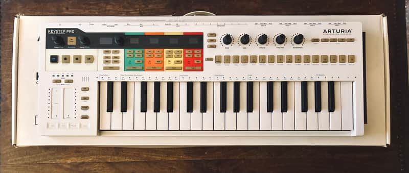 Arturia KeyStep Pro 37-Key MIDI Controller 2020 - Present - White image 1
