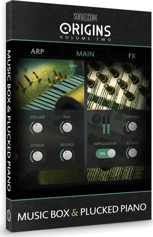 Sonuscore Origins Vol.2: Music Box & Plucked Piano (Download)<br>The Music Box is often considered a toy, but offers a distinct sonic experience. image 1