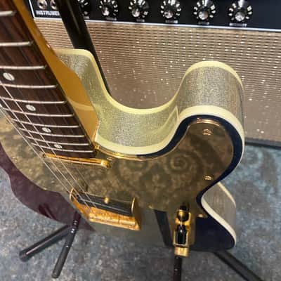 Fender Buck Owens Telecaster 1998 First Run - Red, Silver & Blue Sparkle image 6
