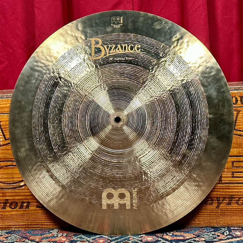 20" Meinl Byzance Jazz Tradition Ride Cymbal 1898g *Video* image 1