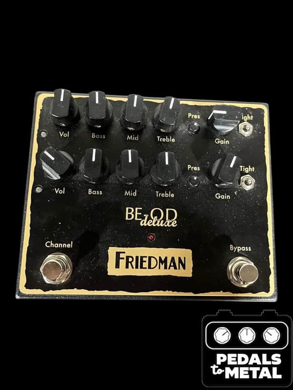Friedman BE-OD Deluxe Overdrive 2018 - 2019 - Black - X16352 image 1
