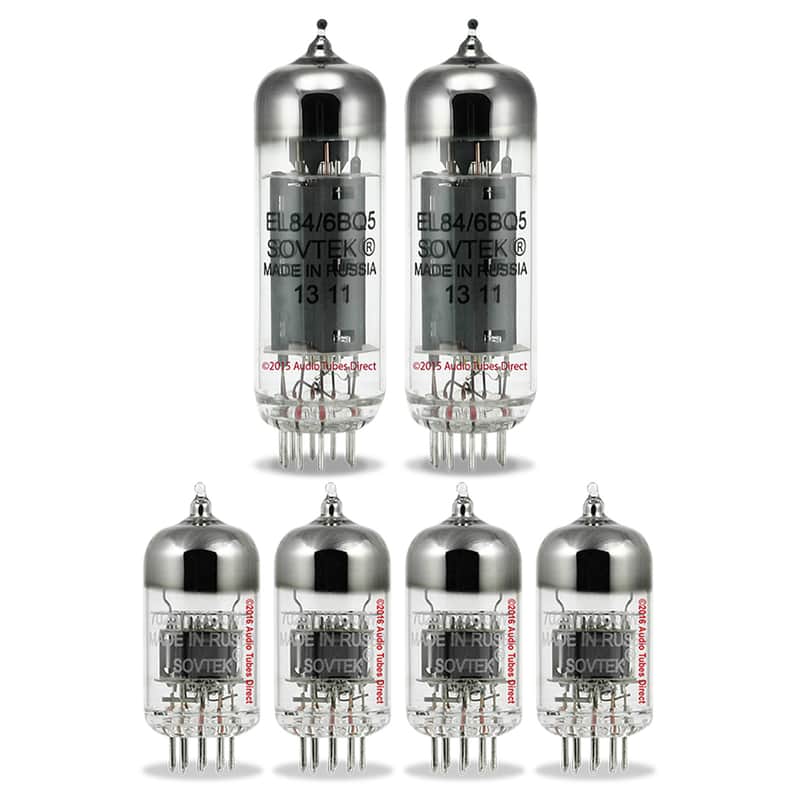 Sovtek Tube Kit For Mesa Boogie F30 Amps EL84, 12AX7WA image 1