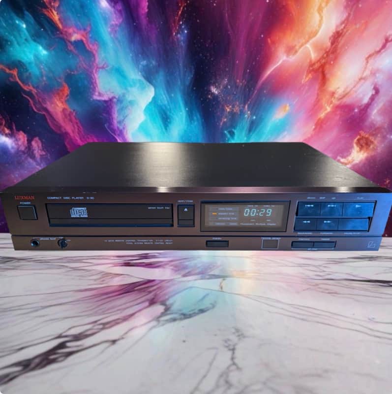Vtg Luxman D-90 Compact CD Disc Player FRESH Servicing High Fidelity Sound Rare