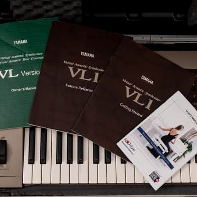 1990s Yamaha VL1 Version 2 Virtual Acoustic Synthesizer w/ Flight Case, Accessories image 15