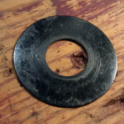 Gibson Les Paul 1954-1961 Thin "Poker Chip" Selector Switch Ring - Black image 2