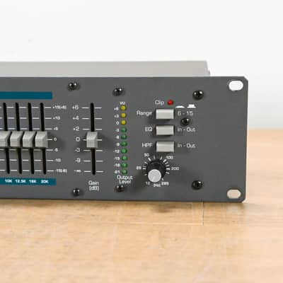 Ashly GQX-3101 31-Band 1/3 Octave Graphic Equalizer CG0146F image 2