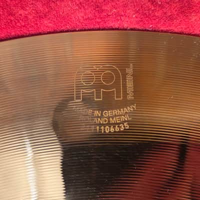 Meinl Classics Custom Dual Expanded Cymbal Set w/ Extra Splash & Original Box - 10" Splash, 14" Hi-Hats, 16" Crash, 18" Crash, 20" Ride image 18
