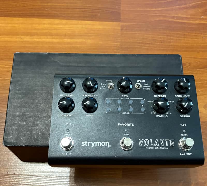 Strymon Midnight Edition Volante Magnetic Echo Machine 2022 - | Reverb