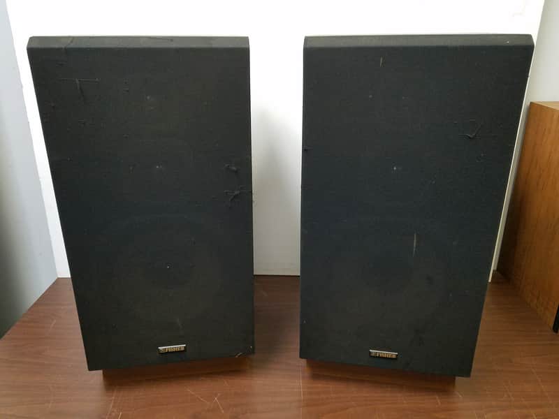 Vintage Fisher DS-816 Bookshelf Stereo Speakers (Pair) image 1