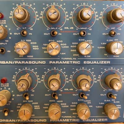 Orban 622B Dual-Channel 4-Band Parametric Equalizer- Blue image 9