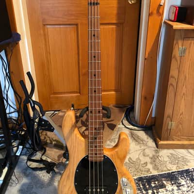 Music Man  Stingray Special 4 H Natural with Roasted Maple Neck image 4