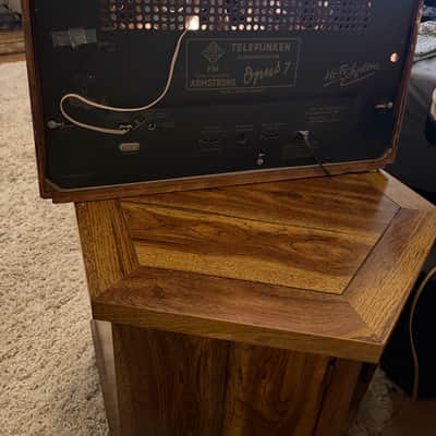 Telefunken Opus 7 1956-1957 - dark walnut veneer image 5