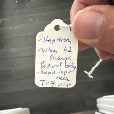 Hagstrom Ultra Swede 2018 - Red image 5