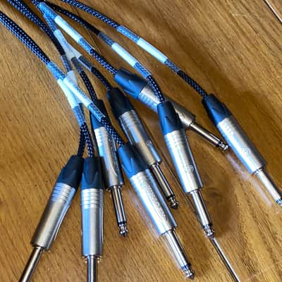 Custom Lynx 8 way loom unbalanced jack 10m 2023 - Black image 2