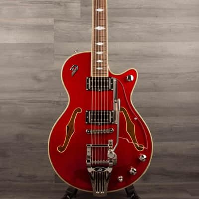 Duesenberg Starplayer TV Deluxe Electric Guitar - Crimson Red image 2