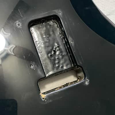 1990 USA Fender American Stratocaster Black Guitar Body 2 Post Tremolo Ready image 17