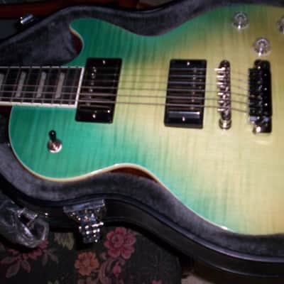 Epiphone Les Paul Custom 2019 - Carribean Burst/with Case image 4