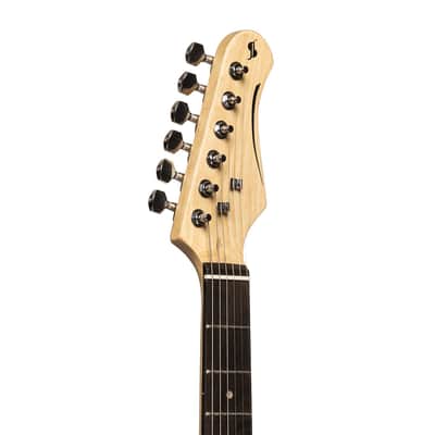 Stagg SES-30 CAR Standard S Style Candy Apple Red image 5