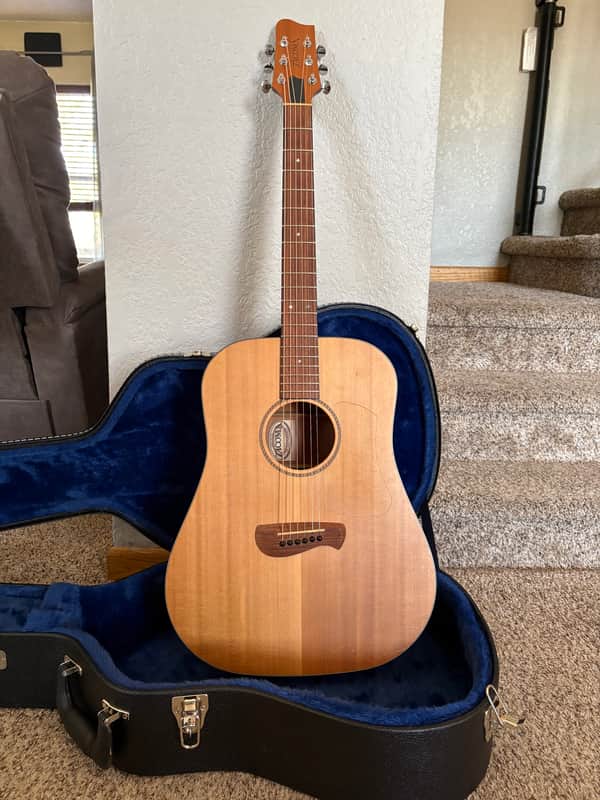 Tacoma DM9 New Case! See Video of Guitar!! image 1