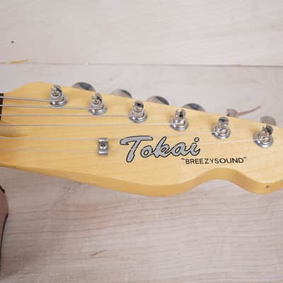 Tokai Breezy Sound ATE106B MIJ 2019 Old Lake Placid Blue Japan w/ Bag image 3