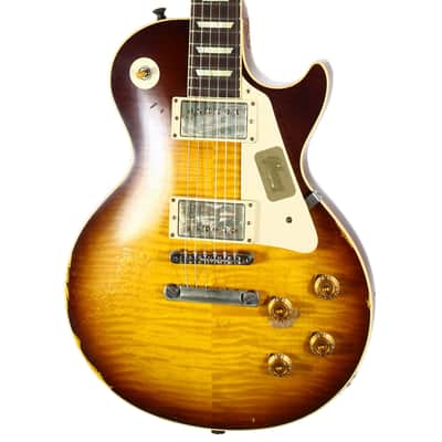 2013 Gibson Custom Shop JOE PERRY 1959 Les Paul Tom Murphy Aged 59 Reissue R9 Slash image 6