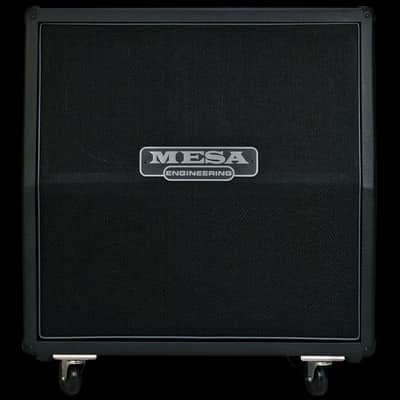 Mesa Boogie 4x12 Rectifier Traditional Slant Cabinet - Black Bronco image 2