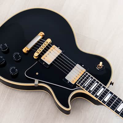 1995 Gibson Les Paul Custom Black Beauty Near Mint w/ Case image 8