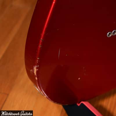 1966 Fender Telecaster Maple Cap Candy Apple Red image 12