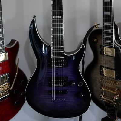 ESP E-II Horizon-III 2014 - Present - Reindeer Blue w/ OHSC image 1