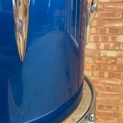 Premier Baron drum kit 1970s - Polychromatic Blue image 18