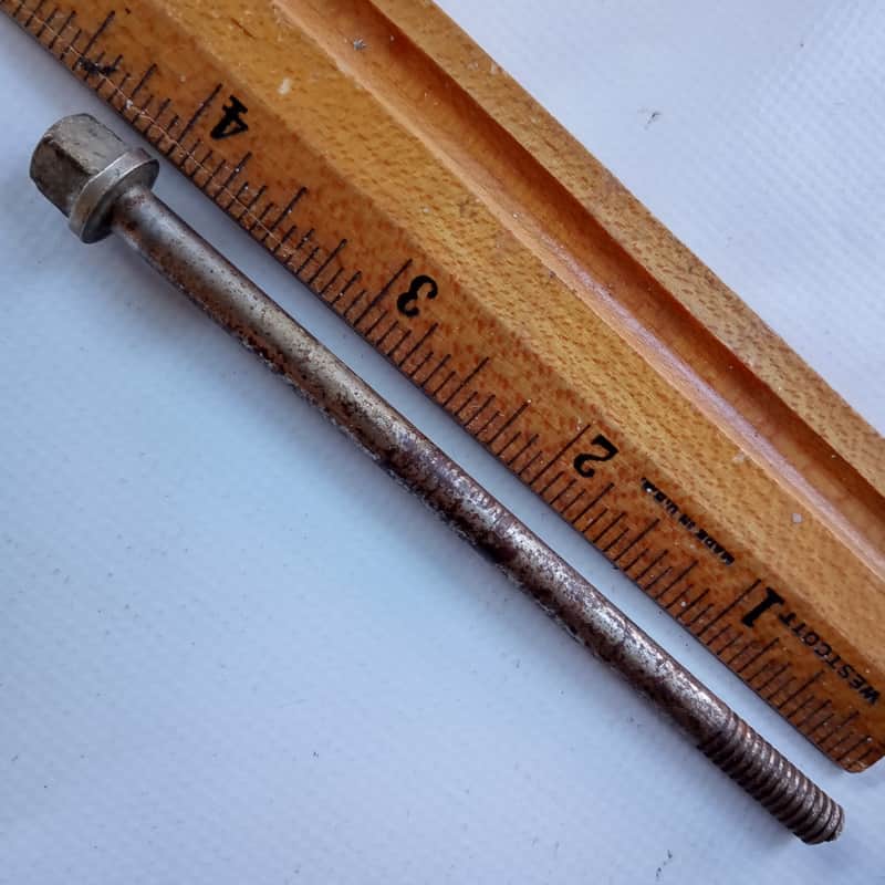 Ludwig 4" 1/4-20tpi Nickel Tension/T-Rod Snare/Tom Drum Tensioner Early American image 1