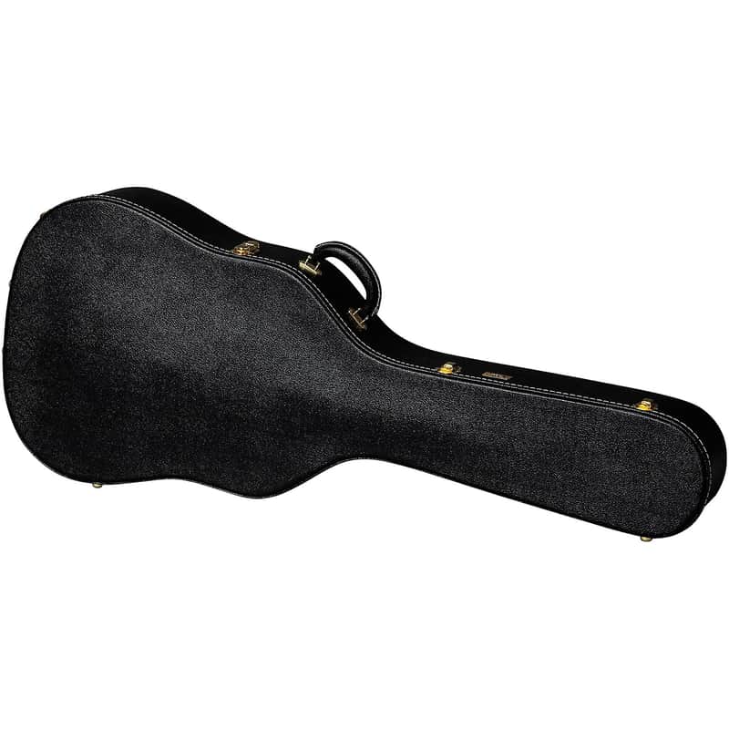 Gibson Lifton Historic Dreadnought Hardshell Case Black and Goldenrod image 1