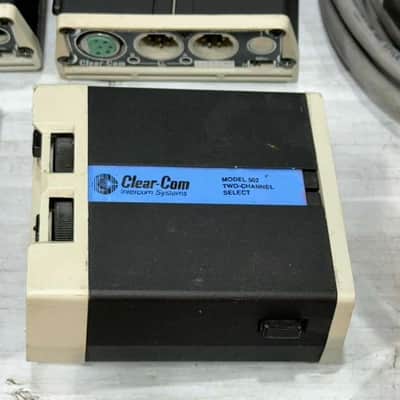 Clear-Com RS-502 Two Channel Intercom Belt Pack#7052 (LOT OF 6)(TRUEHEARTSOUND) image 15