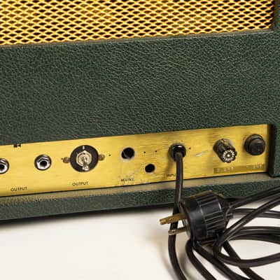 1970 Marshall Super Lead 100 w/ 2x12 Cab Green Tolex *New Photos* image 3