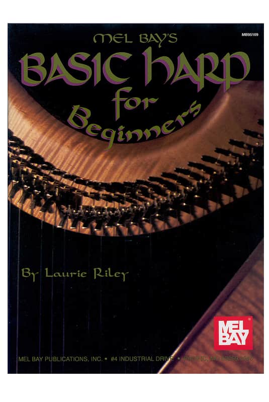 Basic Harp for Beginners [Paperback] Riley, Laurie image 1