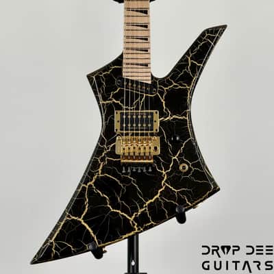 Jackson Pro Plus Series Signature Brandon Ellis Kelly KE27 Electric Guitar w/ Bag - Gold Crackle image 1