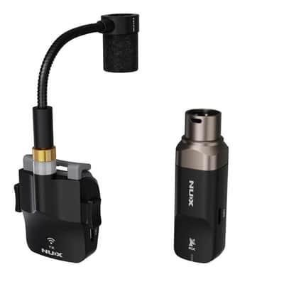 NUX B-6 Saxophone Wireless System Microphone with Charging Case image 1